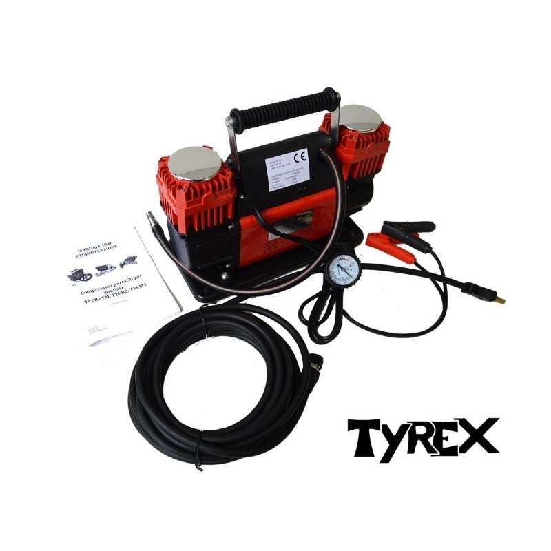 Compresseur bi moteur 300l/min Tyrex