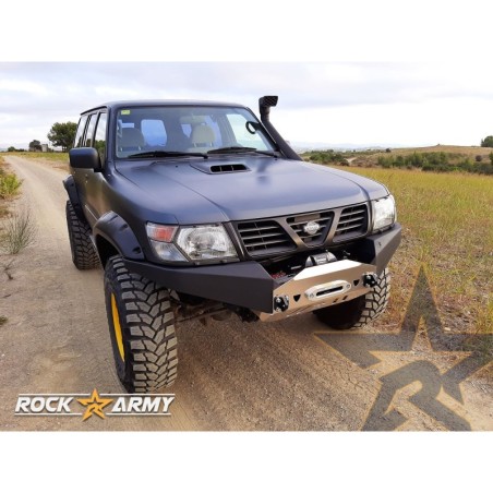 Pare choc avant renforcé Nissan Patrol GR Y61 Rock Army