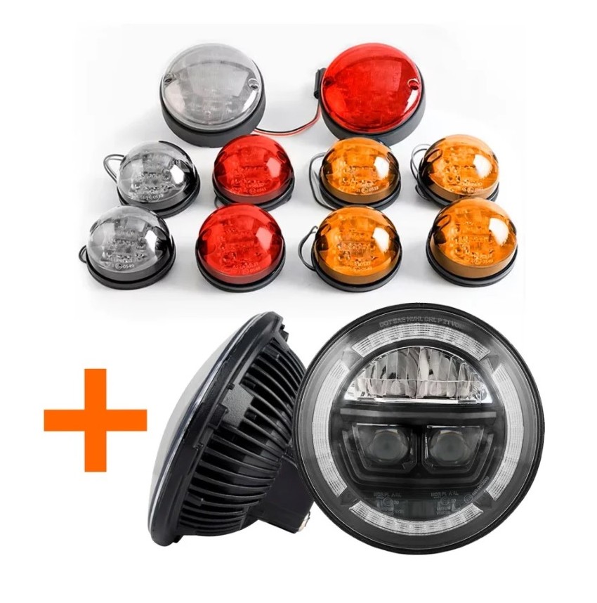 Kit éclairage led Land Rover Defender (Homologué)