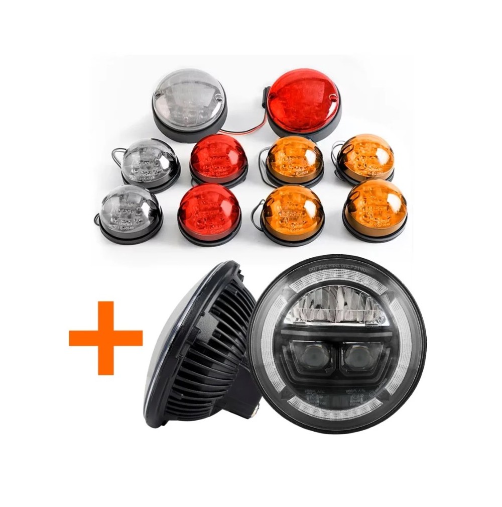 Kit éclairage led Land Rover Defender (Homologué)