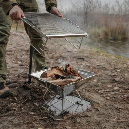 Barbecue pliable et réglable Offlander